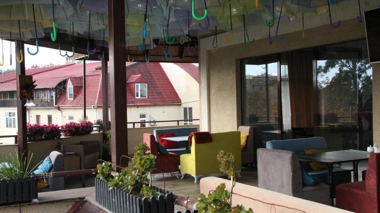 Tskaltubo Hotel Terrace Exterior foto