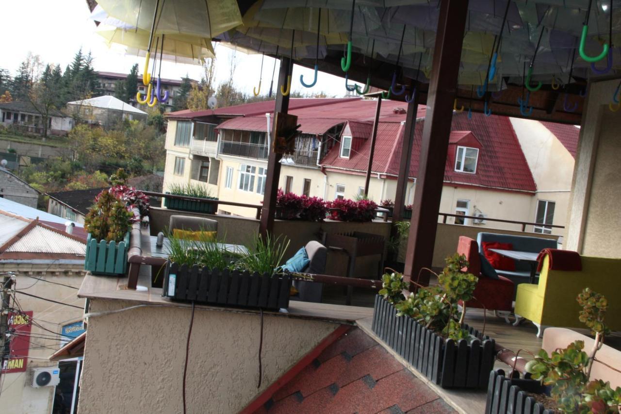 Tskaltubo Hotel Terrace Exterior foto